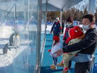 北京公园开启冰雪游园会活动
