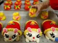 做花馍 迎新春
