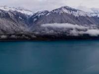 雪后巴松湖
