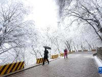 雪落崆峒山
