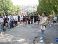 沈阳：传统弓箭体验进高校
