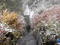 秋雪润祁连
