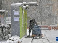 沈阳迎来大范围降雪
