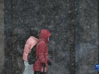 沈阳迎来大范围降雪
