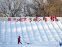 圆明园第三届欢乐冰雪季开启
