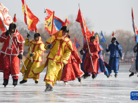 圆明园第三届欢乐冰雪季开启
