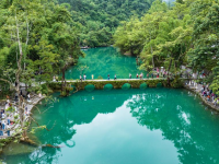 贵州荔波：初夏旅游渐升温
