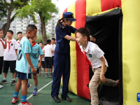 甘肃兰州：安全教育进校园
