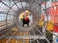 黄百铁路广西段隧道工程建设加速推进
