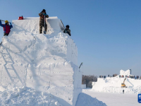 哈尔滨太阳岛雪博会雪建工作持续推进
