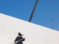 哈尔滨太阳岛雪博会雪建工作持续推进
