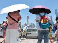 上海：告别黄梅迎高温
