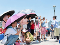 上海：告别黄梅迎高温
