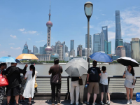 上海：告别黄梅迎高温
