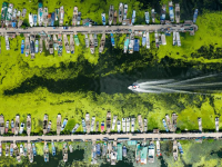 阳澄湖大闸蟹开捕
