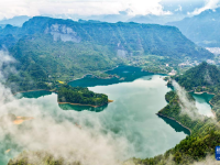 美丽中国丨重庆黔江：小南海湿地自然保护区秋景如画
