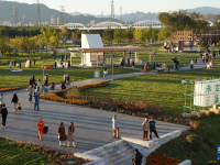 北京：永定河畔享周末
