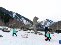 阿拉木图: 冬日雪趣
