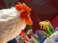 刀下生花 点食成“景”
