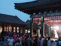 夜游沈阳故宫
